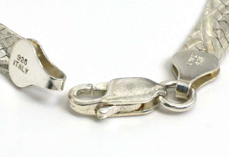 Fancy Sterling Silver Bracelet