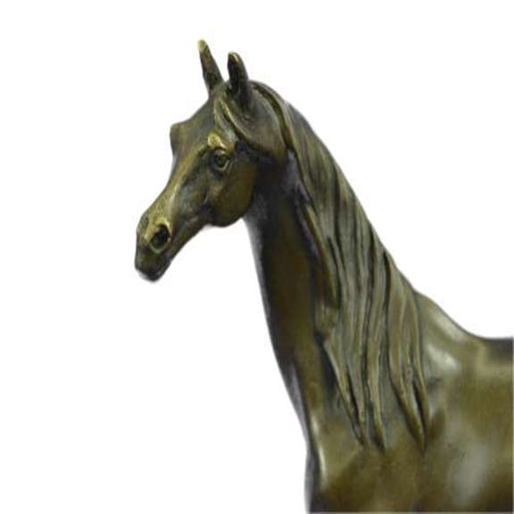 Arabian Horse Bronze Sculpture
