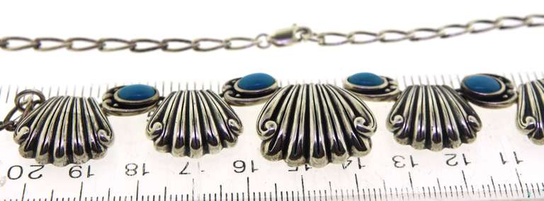 Sterling Silver Native American Necklace