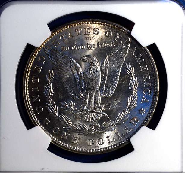 1887 Morgan Silver Dollar, MS64 NGC