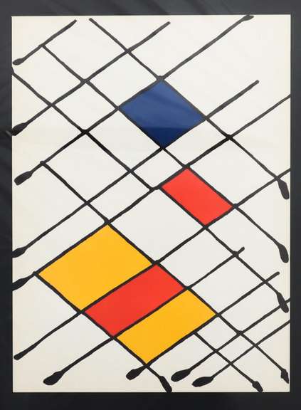 ALEXANDER CALDER UNTITLED 1976