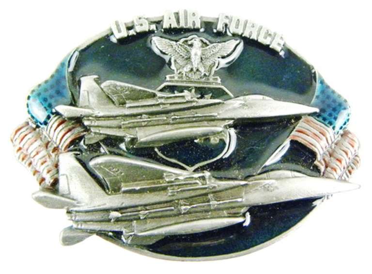 1982 U.S. Air Force Enameled Belt Buckle