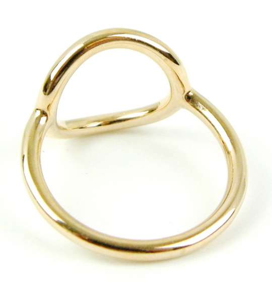 Silpada Rose Gold over Sterling Geometric Ring, Size 9.5