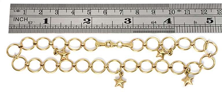 Fun Anklet with Stars