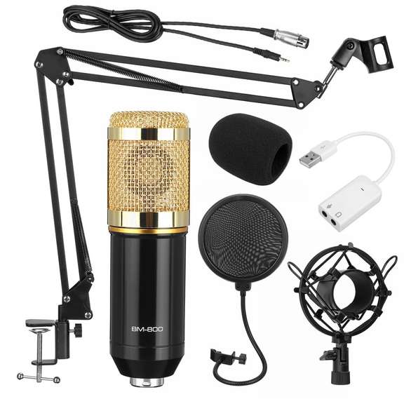 Pro Condenser Microphone Kit Studio