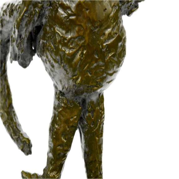 Rooster Farm Bronze Figurine