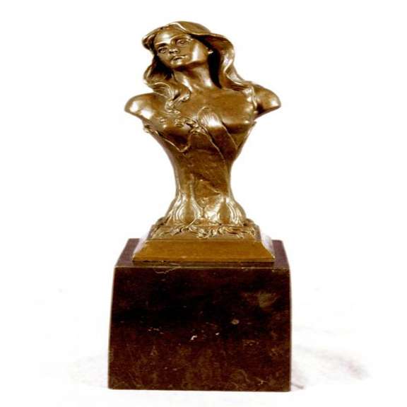 Floreal April Female Bronze Sculpture