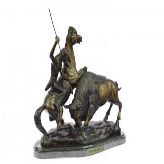 American Buffalo Bronze Statue