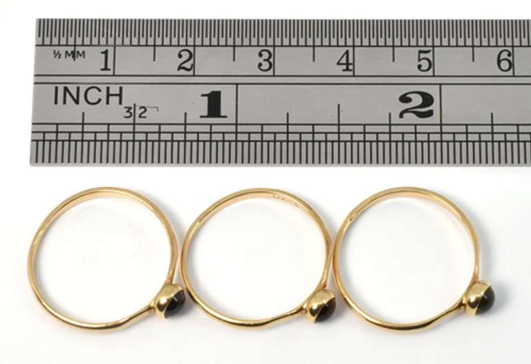 Set of Stacking Stone Rings