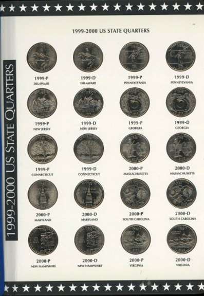 Complete 112 pc State Washington Quarters 1999-2009
