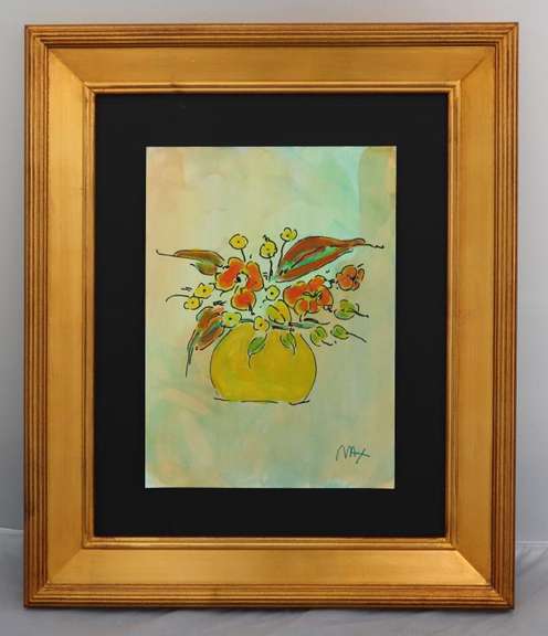 PETER MAX FLOWER VASE