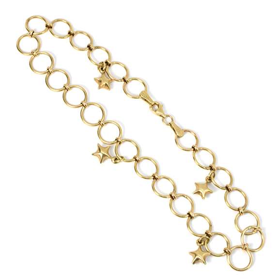 Fun Anklet with Stars