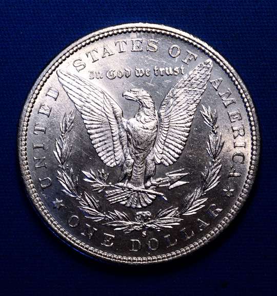 AU++ 1880-S Morgan Silver Dollar