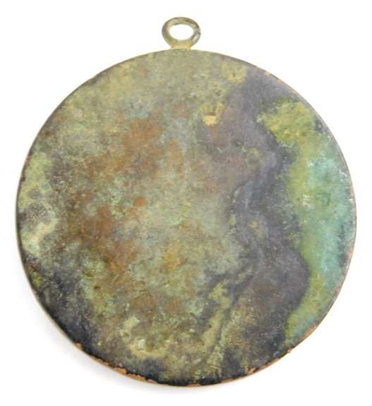 Time Worn Old St. Christopher Medal