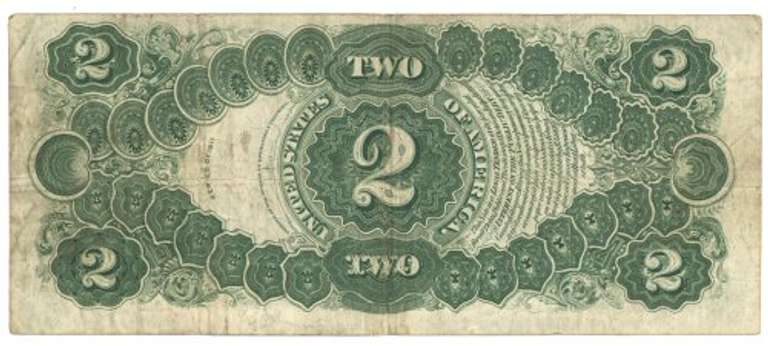 Collectible 1917 Series Large Size $2 Legal Tender Note