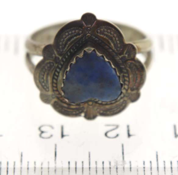 Vintage Lapis Sterling Ring