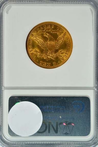 Scarce BU 1906-O US $10 Liberty Gold Piece NGC MS61 CAC