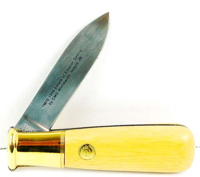 Lou Gehrig 1998 Pocket Knife by Franklin Mint