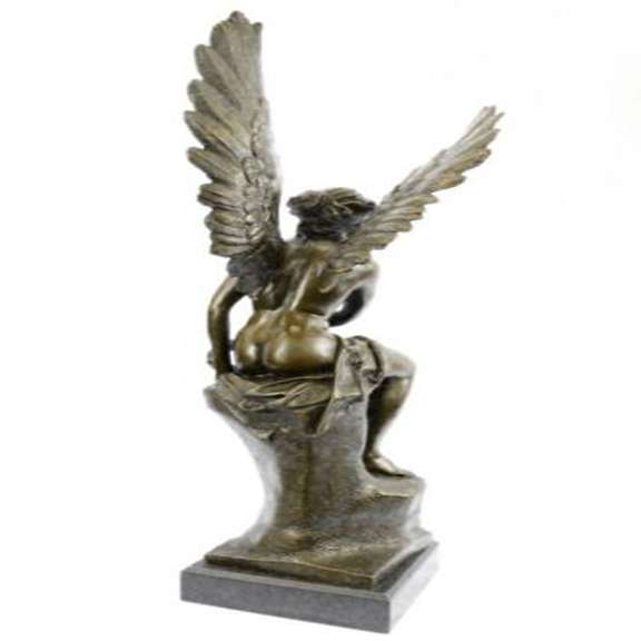 Becquerel Nude Angel Bronze Sculpture