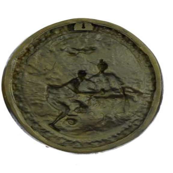 Forgive Me Bronze Wall Plaque Sculpture