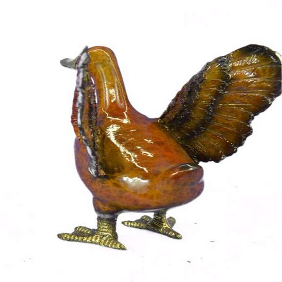 Duck Bronze Figurine