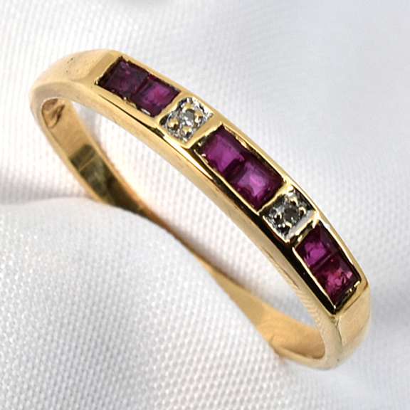 Practical Ruby and Diamond Band