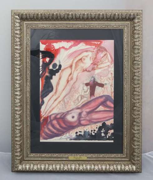 SALVADOR DALI WOMAN FROM THE SIDE OF MAN 1967 DALI Woman From the Side of Man