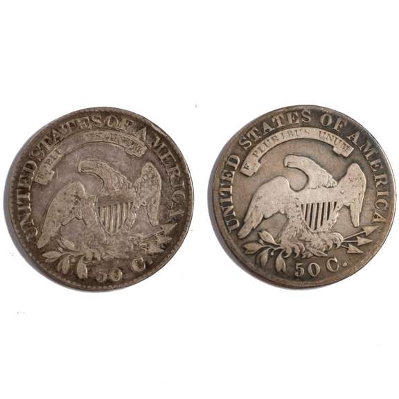 1824 1830 Bust Halves