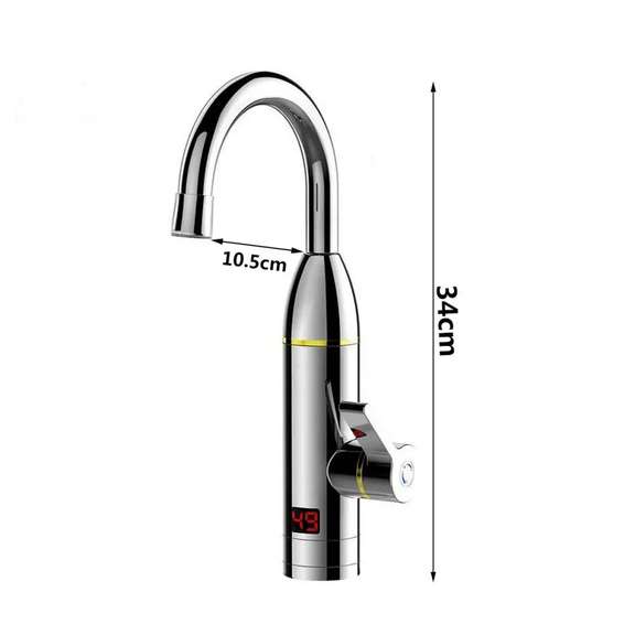 220V Instant Electric Hot Faucet LED Display