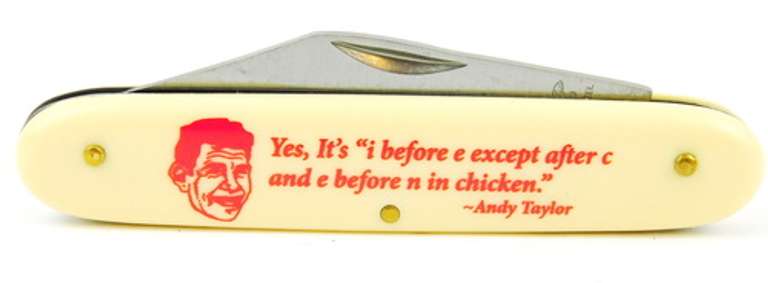 Andy Taylor Frost Cutlery Pocket Knife