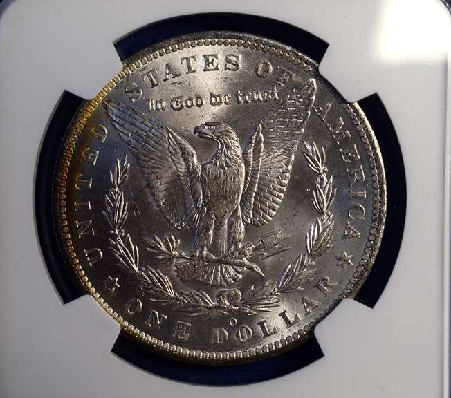 1885-O Morgan Silver Dollar, MS65 NGC