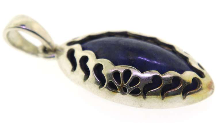 Sterling silver Lapis Pendant