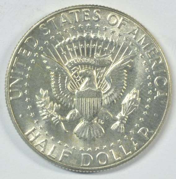Superb Gem BU 1970-D Kennedy Half Dollar