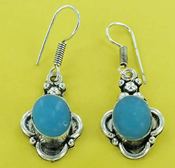 Silver and Natural Stone