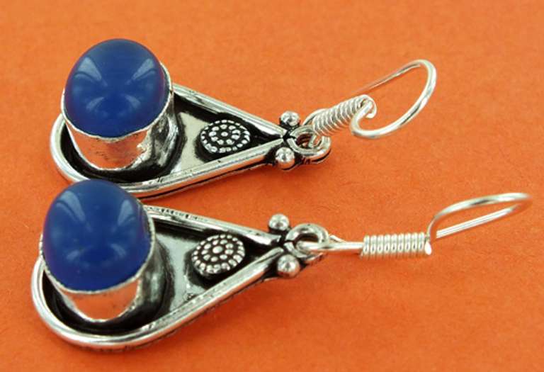 Silver and Natural Stone