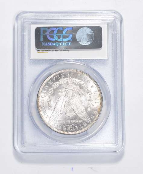 MS63 1891-CC Morgan Silver Dollar - Graded PCGS
