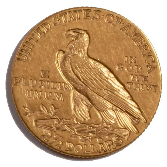 1910 Indian Quarter Eagle US Gold