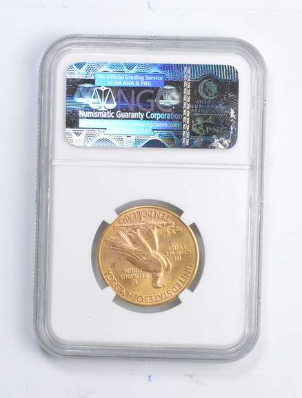 MS62 1926 $10.00 Indian Head Gold Eagle - Graded NGC