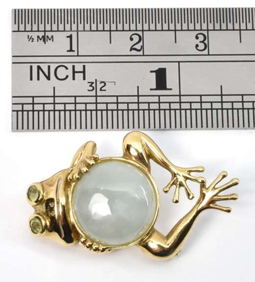 Fun Frog Brooch