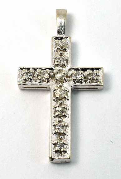 Sweet Small Diamond Cross
