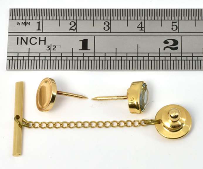 Tasteful Pair of Tie Tacks