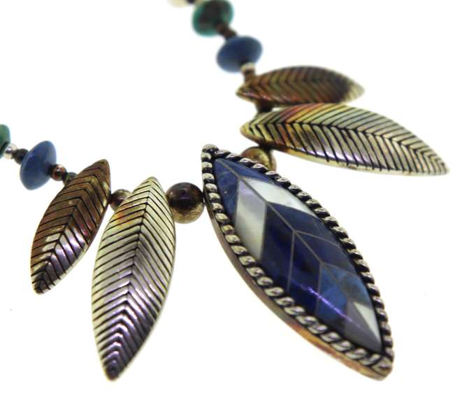 Sterling Silver Native American Necklace