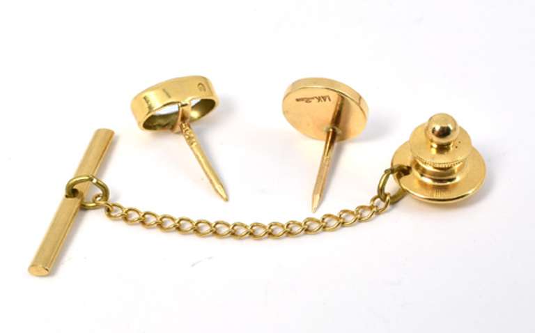 Tasteful Pair of Tie Tacks