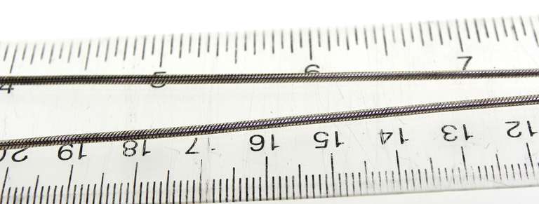 Vintage Sterling Silver Lot of 2  Chain Necklaces