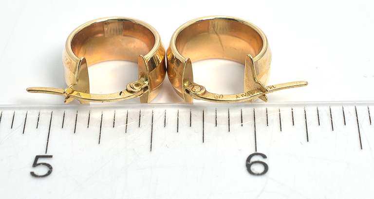 14KT Hoop Earrings