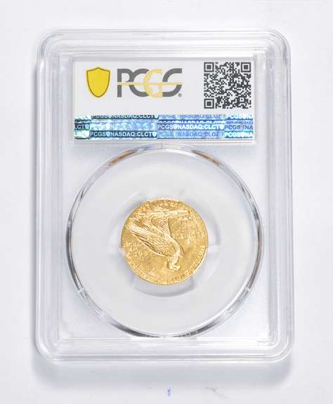 MS62 1908 $5.00 Indian Head Gold Half Eagle - Graded PCGS