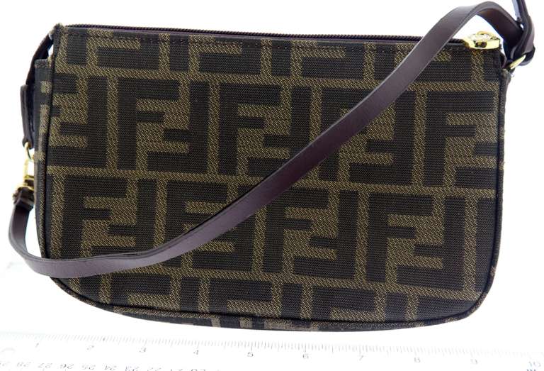 Fendi Monogram Clutch Bag