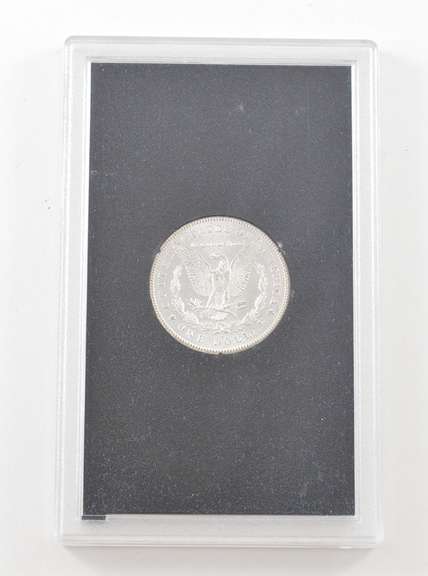 1878-CC Morgan Silver Dollar - Uncirculated - Slabbed - Box
