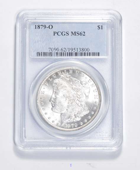 MS62 1879-O Morgan Silver Dollar - Graded PCGS