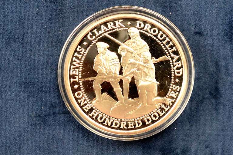 2003 4 oz Silver Shawnee Nation Lewis and Clark